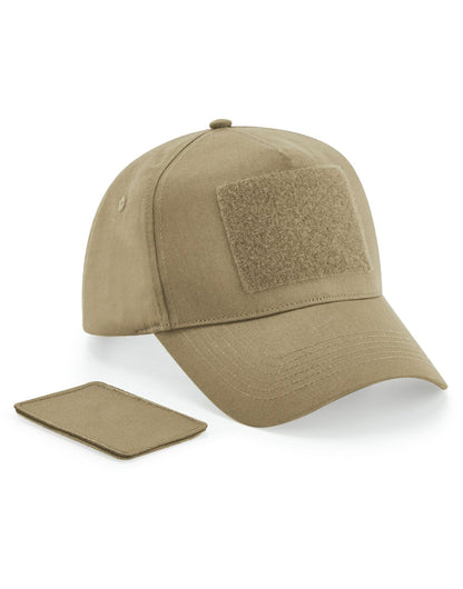Beechfield Removable Patch Cap B638 - Desert Sand O S - Customisable Caps