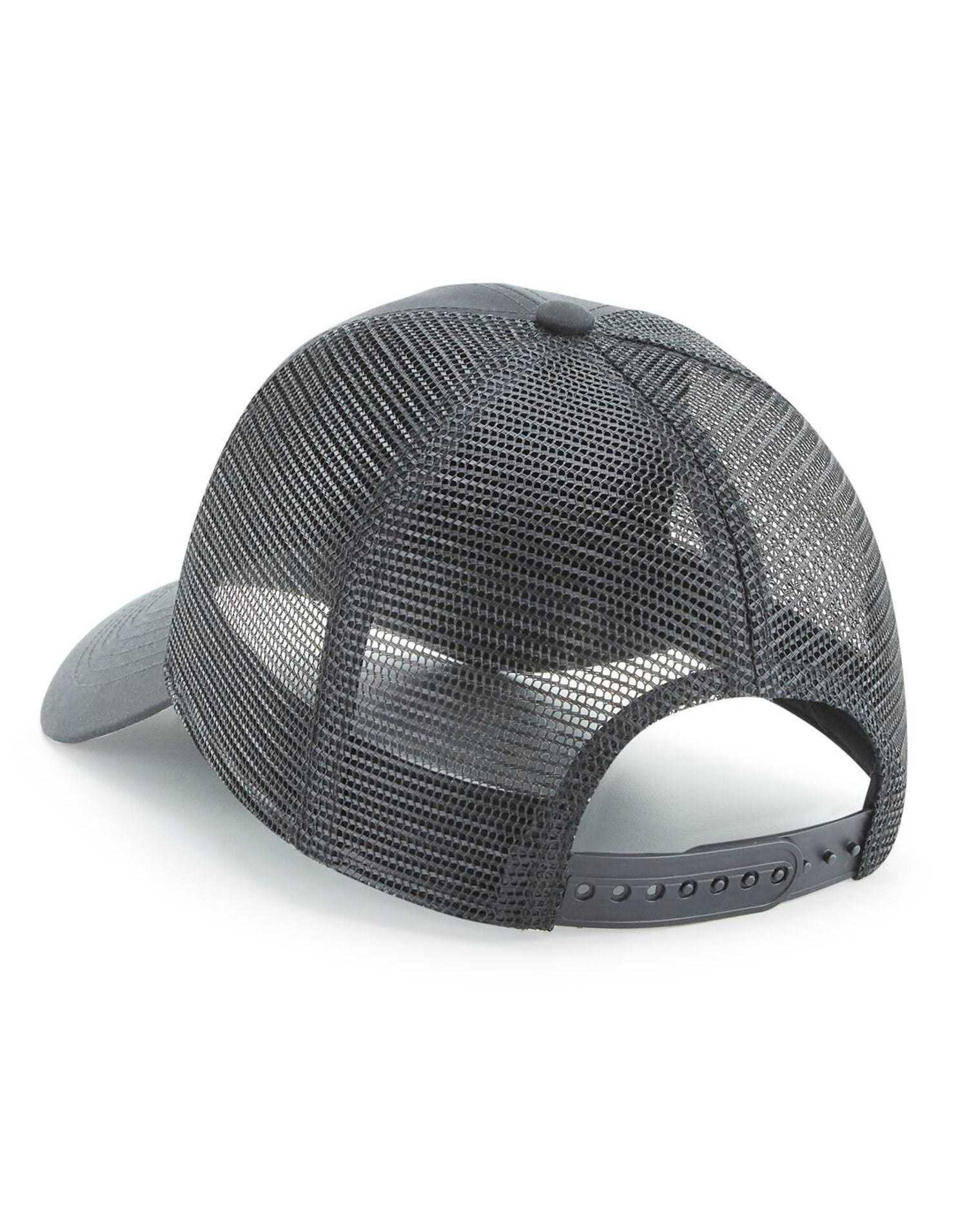 Beechfield Recycled Snapback Trucker Cap B75R - Graphite Grey O S - Customisable Caps