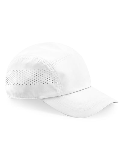 Beechfield Technical Running Cap B188 - White O S - Customisable Caps