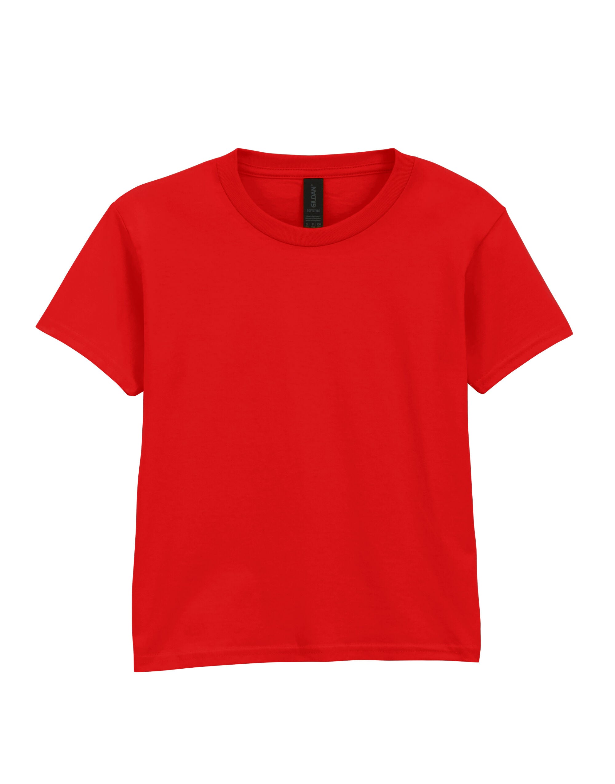Gildan Softstyle Youth T-Shirt 64000b - Red - Customisable T-Shirts