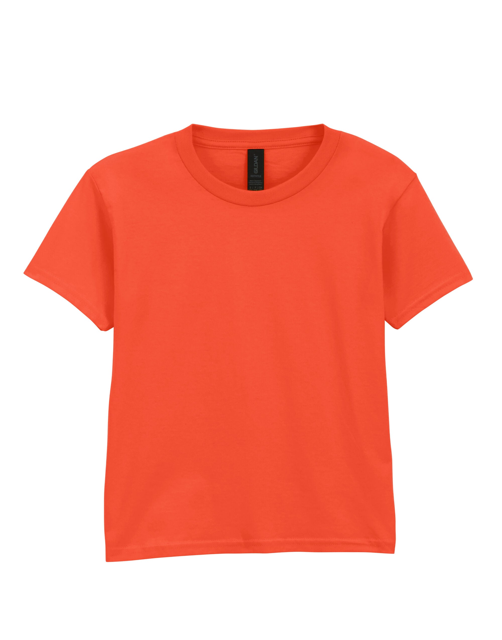 Gildan Softstyle Youth T-Shirt 64000b - Orange - Customisable T-Shirts