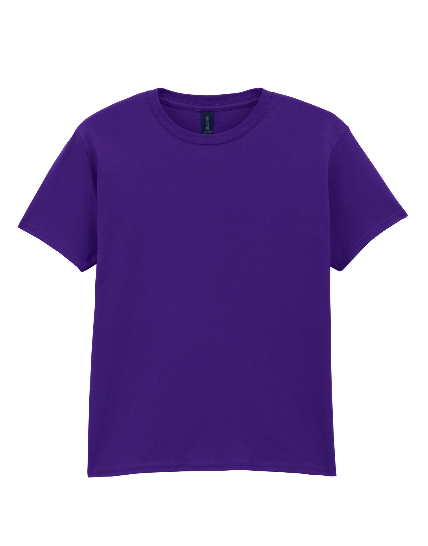 Gildan Softstyle Youth T-Shirt 64000b - Purple - Customisable T-Shirts