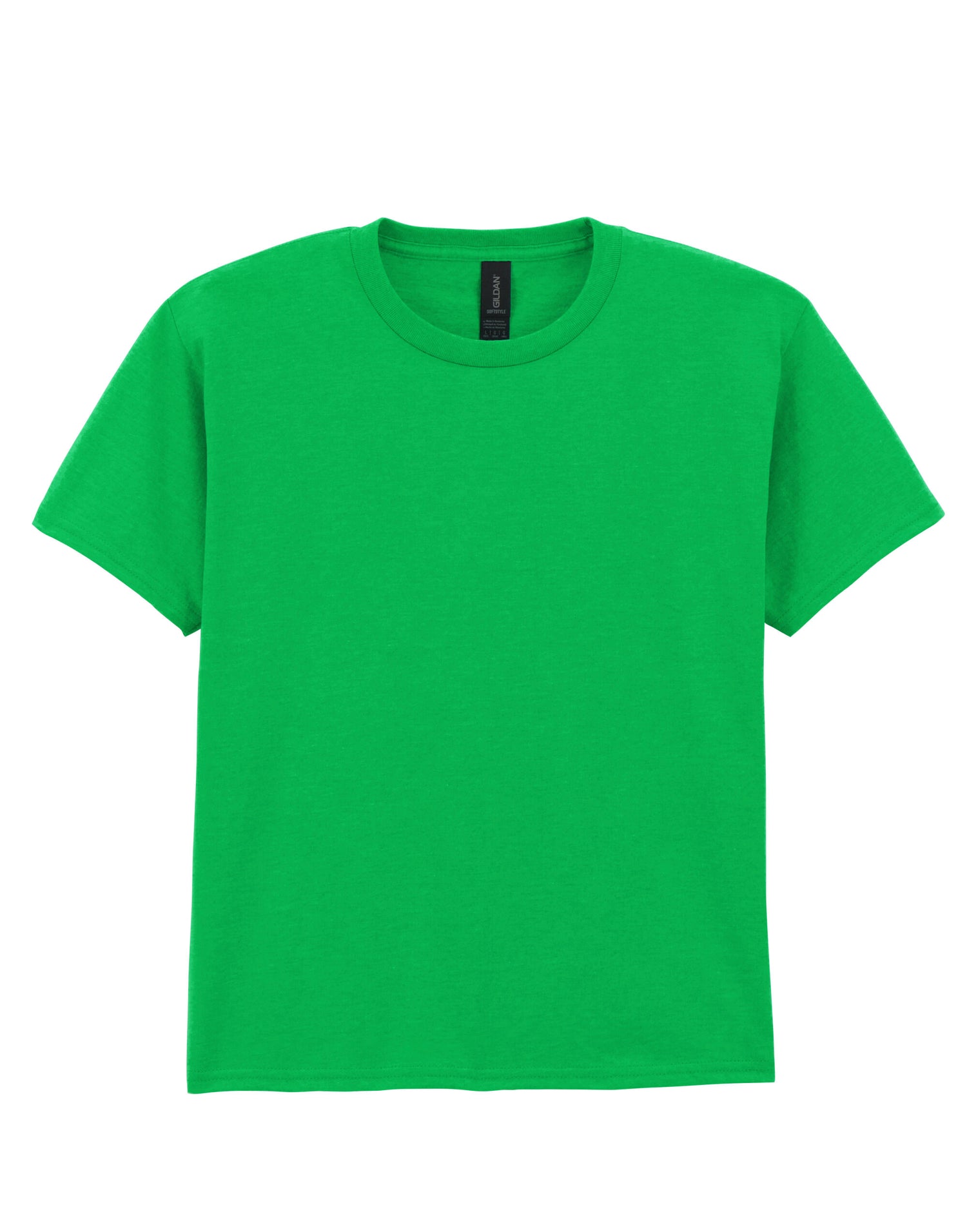 Gildan Softstyle Youth T-Shirt 64000b - Irish Green - Customisable T-Shirts