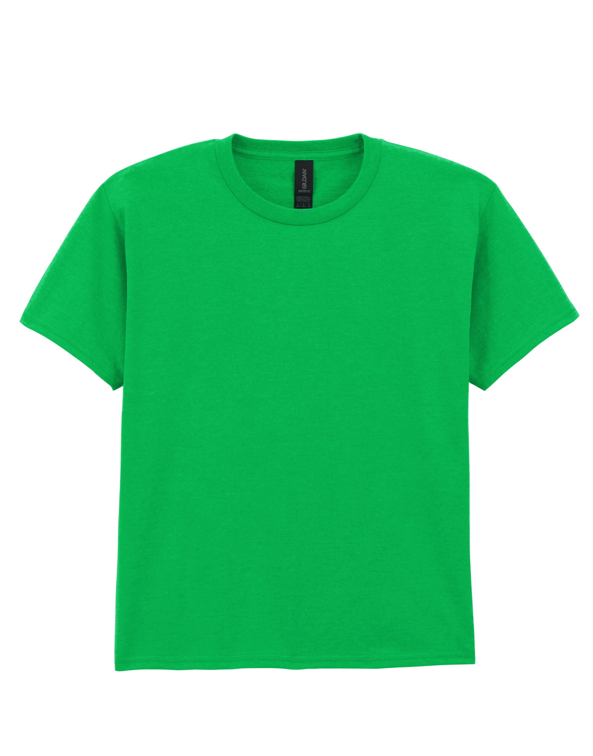 Gildan Softstyle Youth T-Shirt 64000b - Irish Green - Customisable T-Shirts