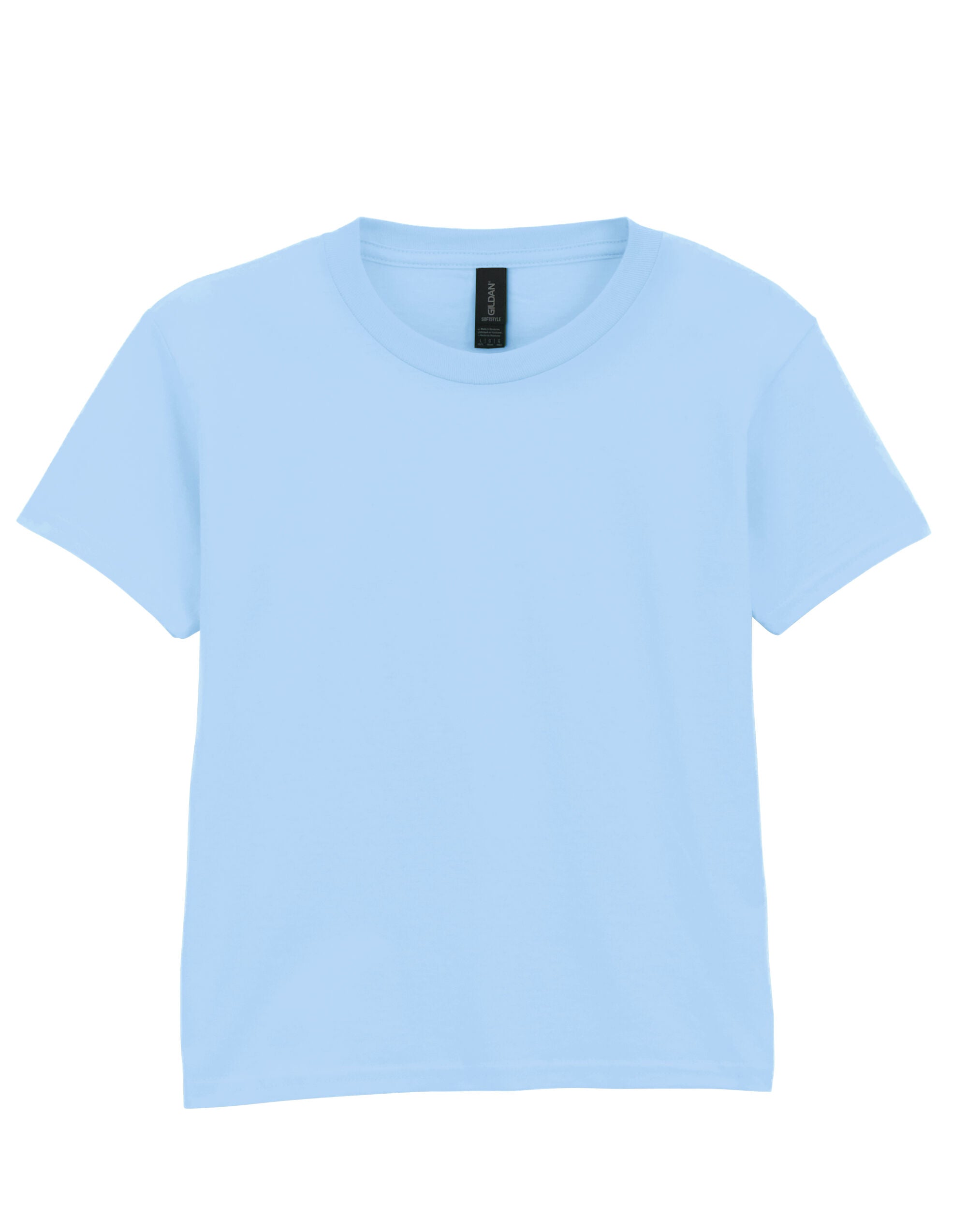 Gildan Softstyle Youth T-Shirt 64000b - Light Blue - Customisable T-Shirts