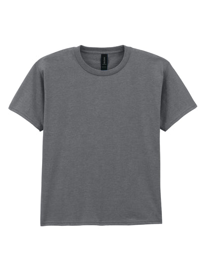 Gildan Softstyle Youth T-Shirt 64000b - Graphite Heather - Customisable T-Shirts