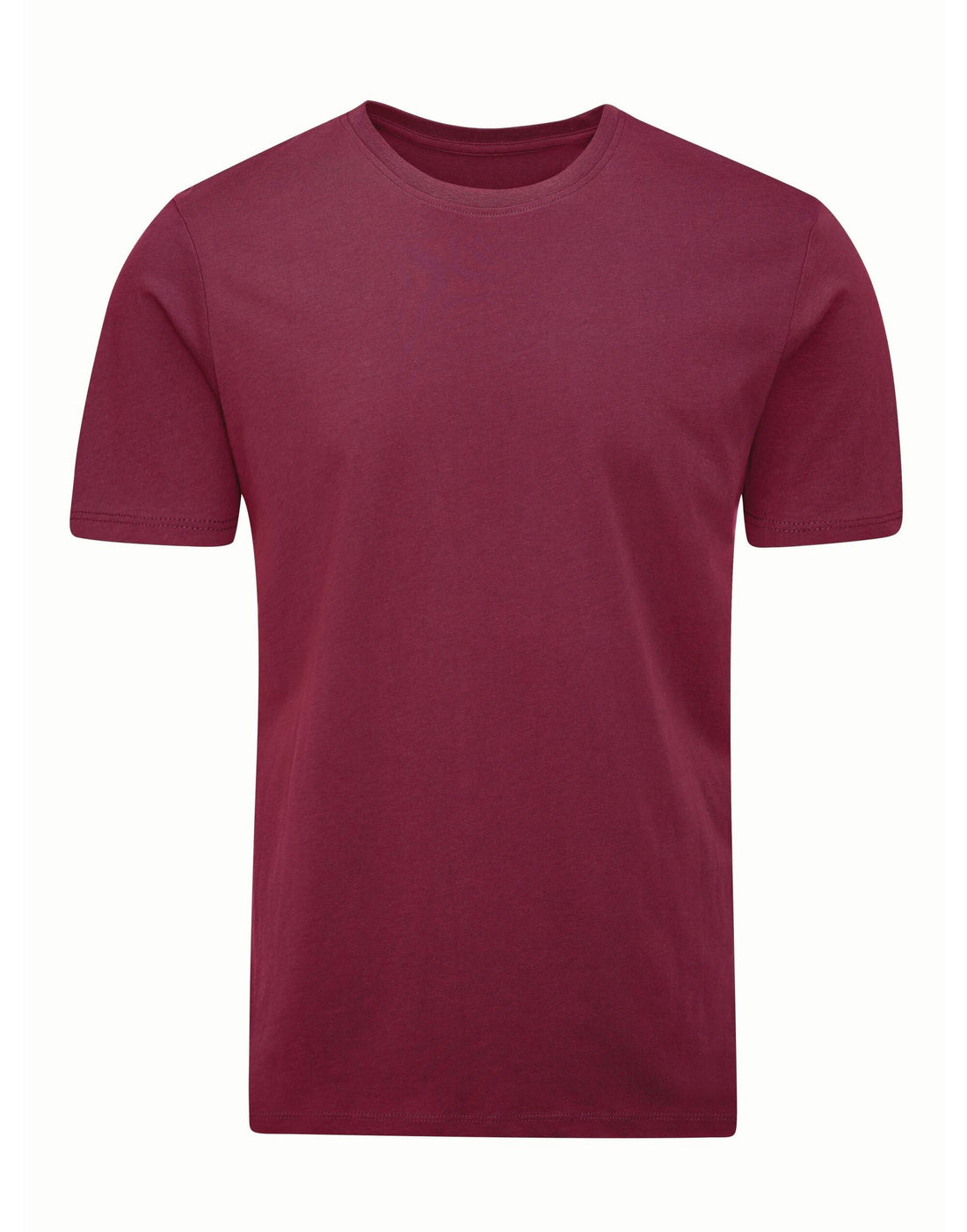 Mantis Mens EShort Sleeveential Organic T M01 - Burgundy - Customisable T-Shirts