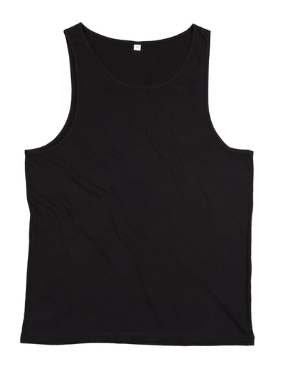 Mantis One Drop Armhole Vest M133 - Black - Customisable T-Shirts