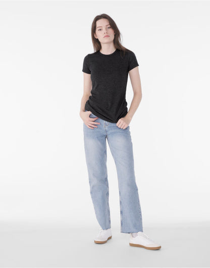Bella Womens Slim Fit Tee BE6004 - Dark Grey Heather M - Customisable