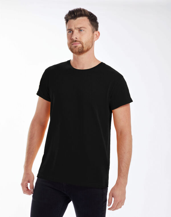Mantis Mens Roll Sleeve T M80 - - Customisable T-Shirts