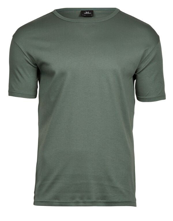 Tee Jays Mens Interlock Tee TJ520 - Leaf Green - Customisable T-Shirt