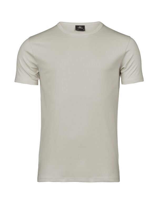 Tee Jays Mens Interlock Tee TJ520 - Cement - Customisable T-Shirt