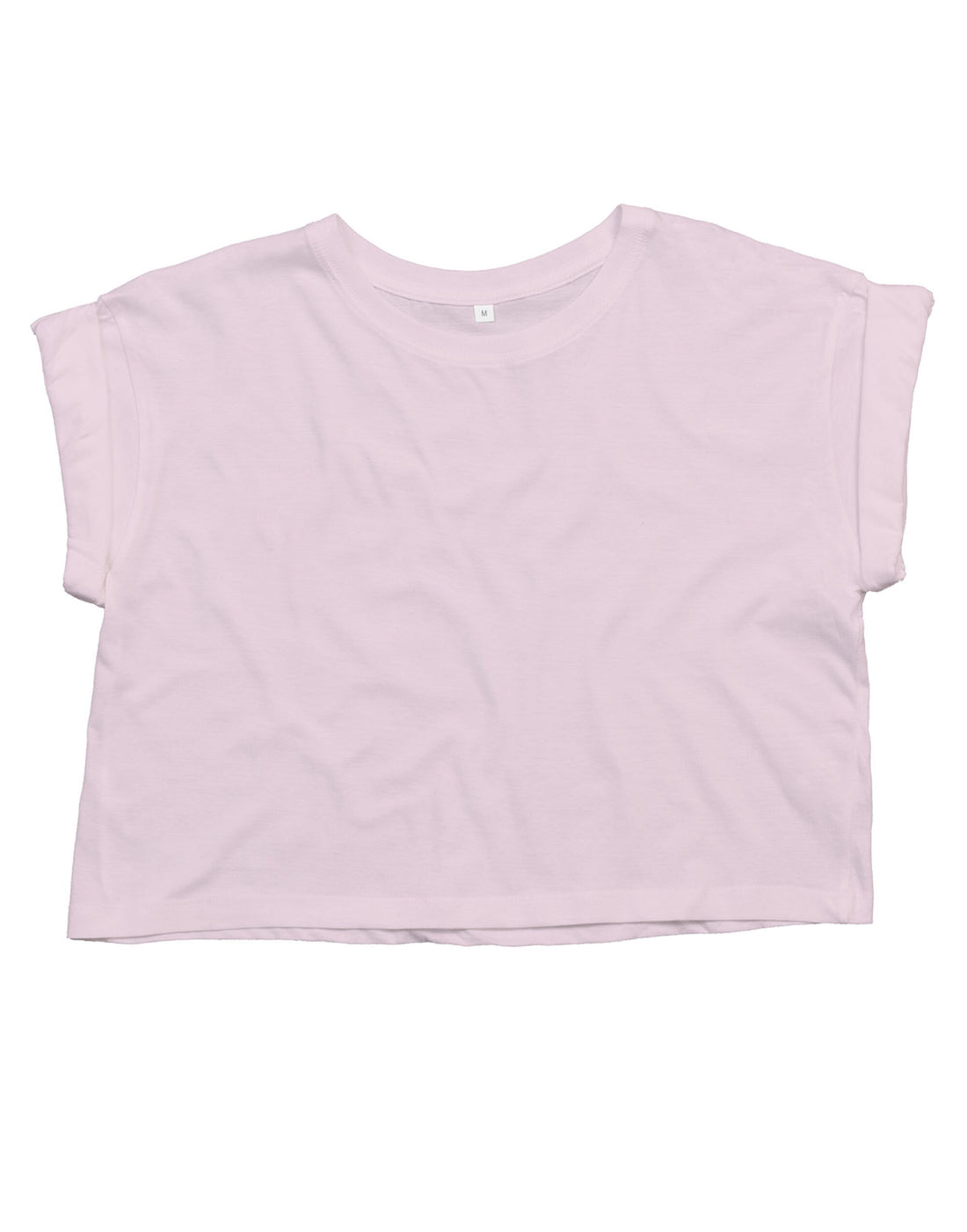 Mantis Womens Crop Top T M96 - Soft Pink - Customisable T-Shirts