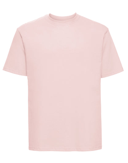 Russell Classic T - Powder Rose - ZT180M - Powder Rose - Customisable T-Shirt