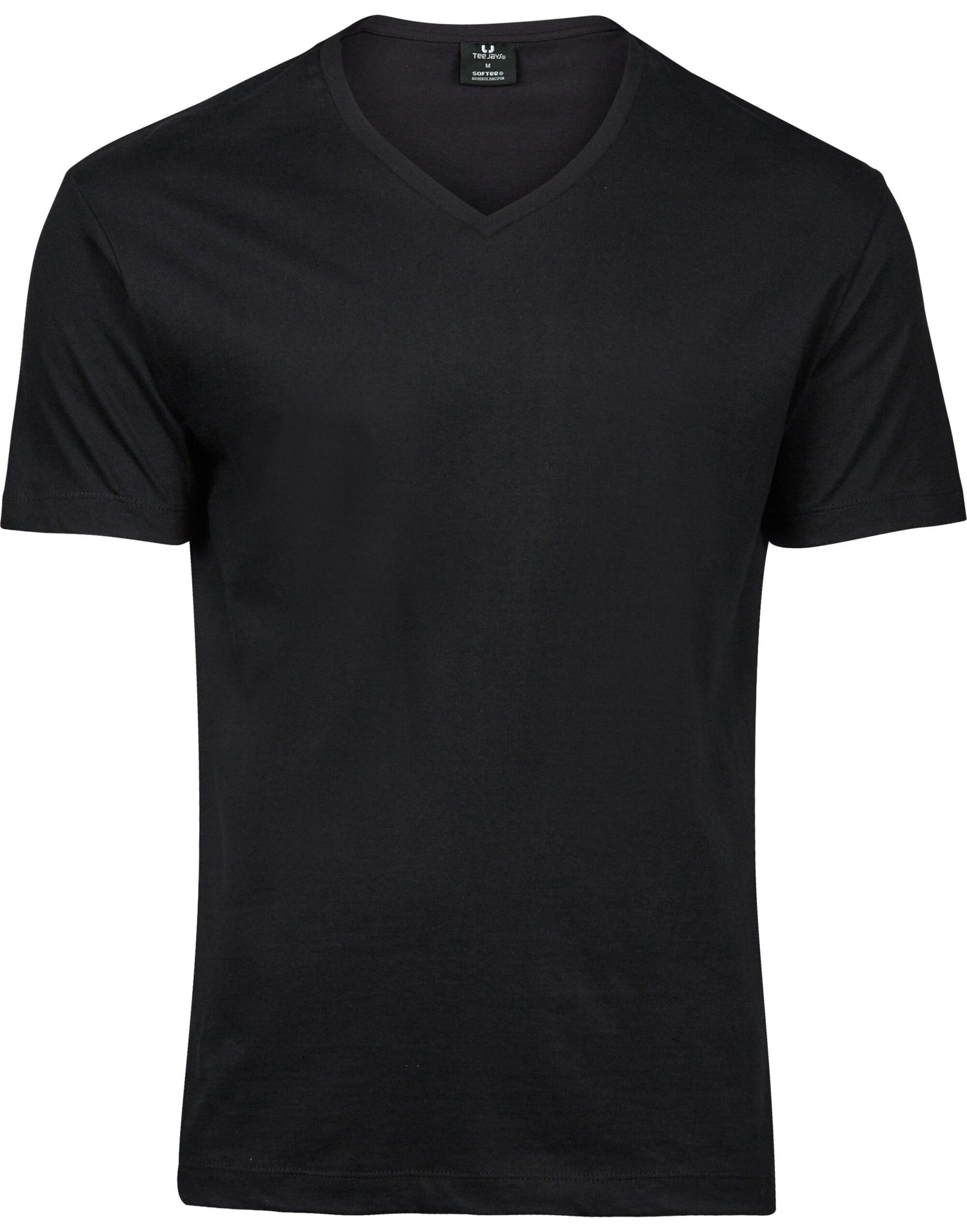 Tee Jays Fashion V-Neck Sof Tee TJ8006 - Black - Customisable T-Shirts