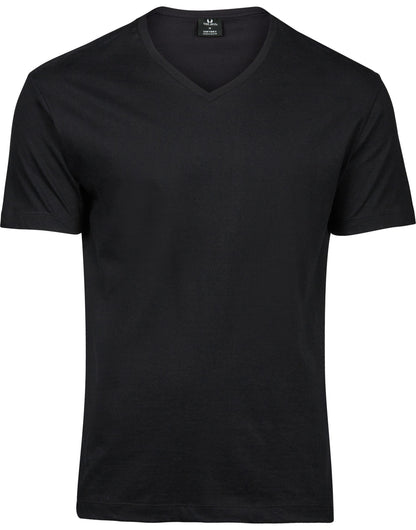 Tee Jays Fashion V-Neck Sof Tee TJ8006 - Black - Customisable T-Shirts