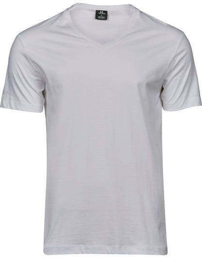 Tee Jays Fashion V-Neck Sof Tee TJ8006 - White - Customisable T-Shirts