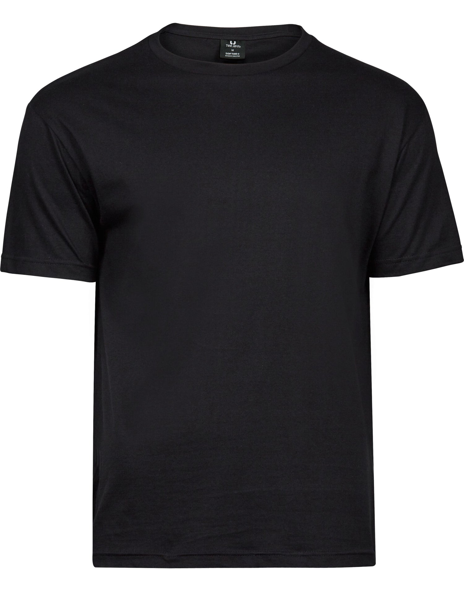 Tee Jays Mens Fashion Sof-Tee TJ8005 - Black - Customisable T-Shirts