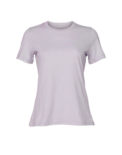 Bella Womens Relaxed Jersey S/S Tee BE6400 - Lavender Dust - Customisable