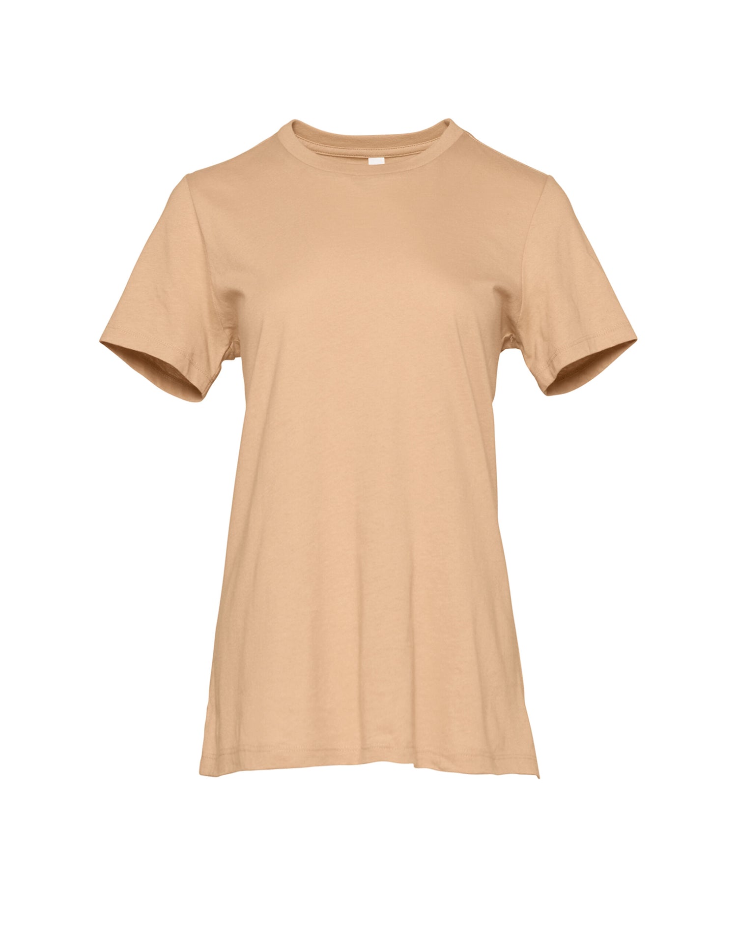 Bella Womens Relaxed Jersey S/S Tee BE6400 - Sand Dune - Customisable