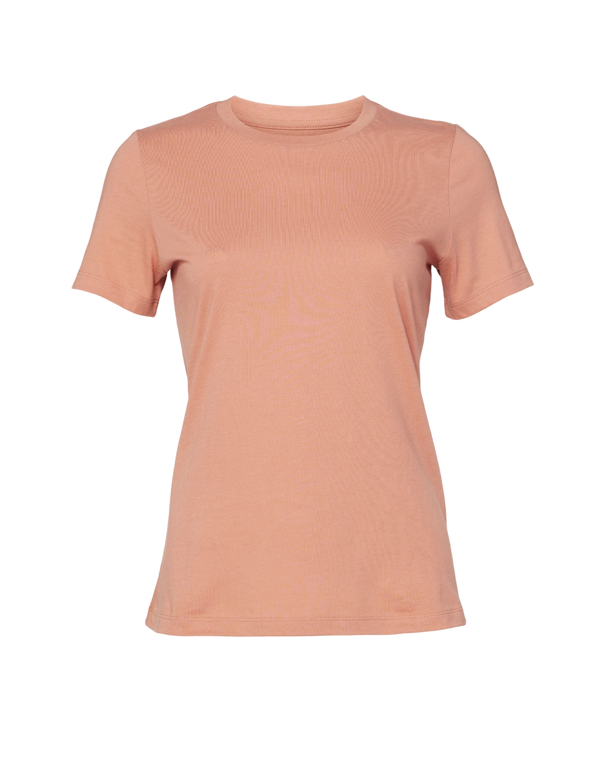 Bella Womens Relaxed Jersey S/S Tee BE6400 - Terracotta - Customisable