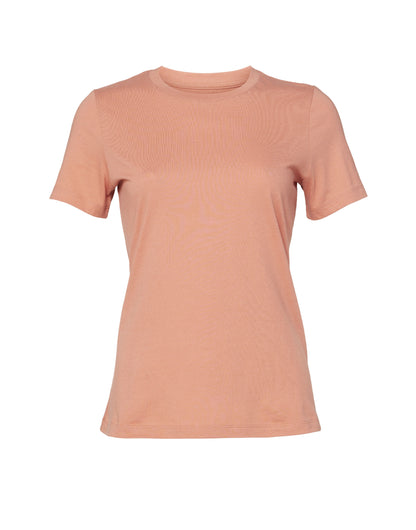 Bella Womens Relaxed Jersey S/S Tee BE6400 - Terracotta - Customisable