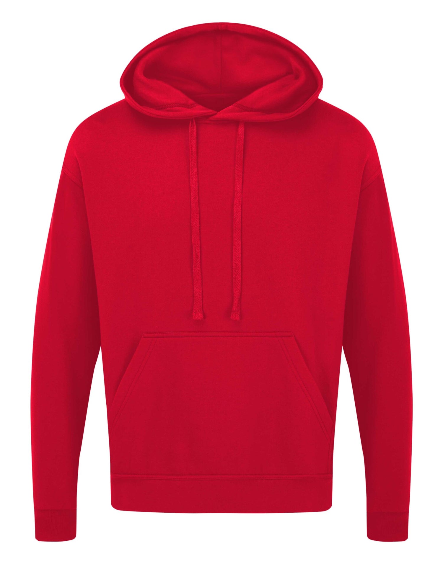 UCC Everyday Hooded Sweat 006 UCC006 - Red - Customisable Sweatshirts