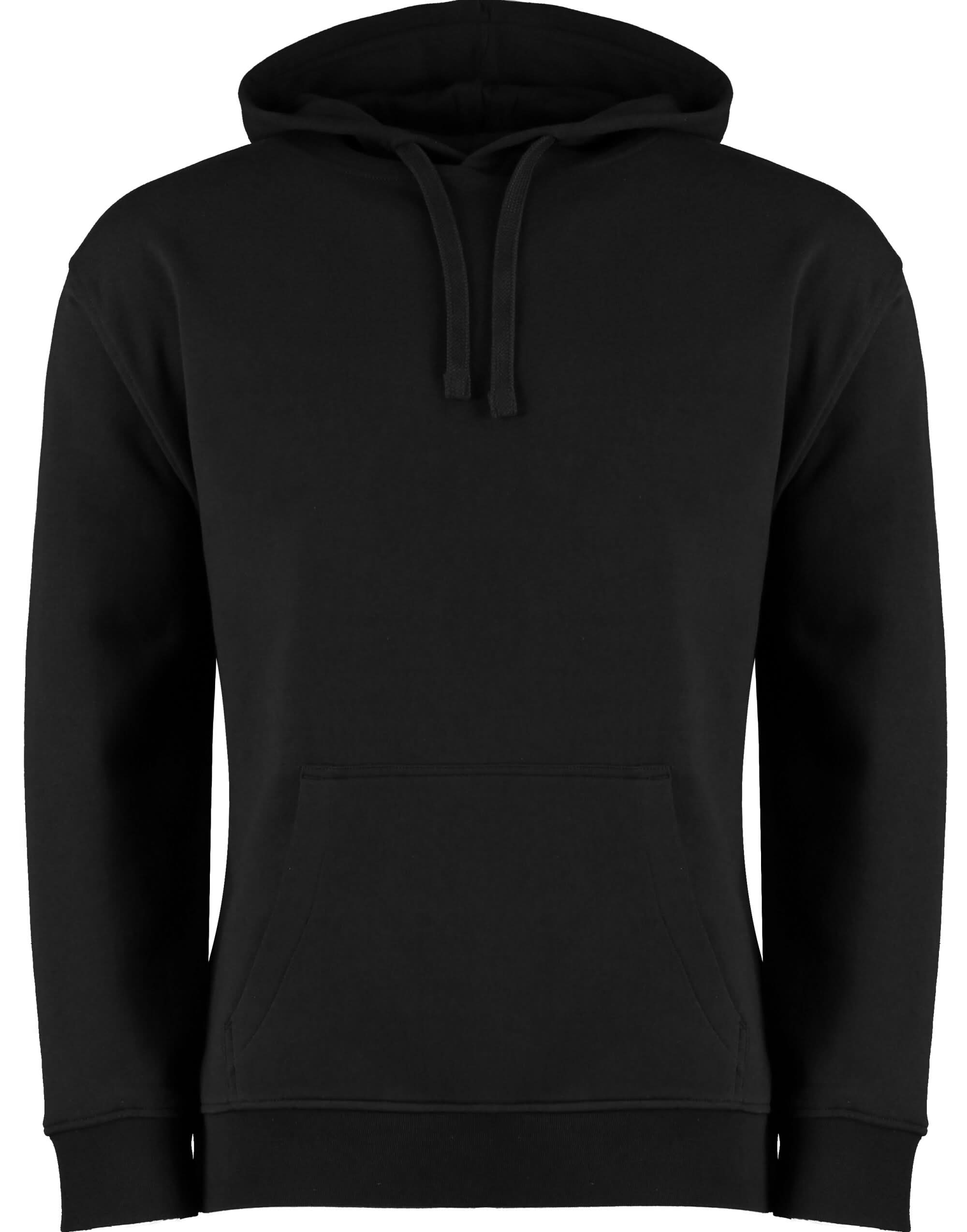 Kustom Kit Men’s Regular Fit Hoodie KK333 - Black - Customisable Sweatshirts And Hoodies