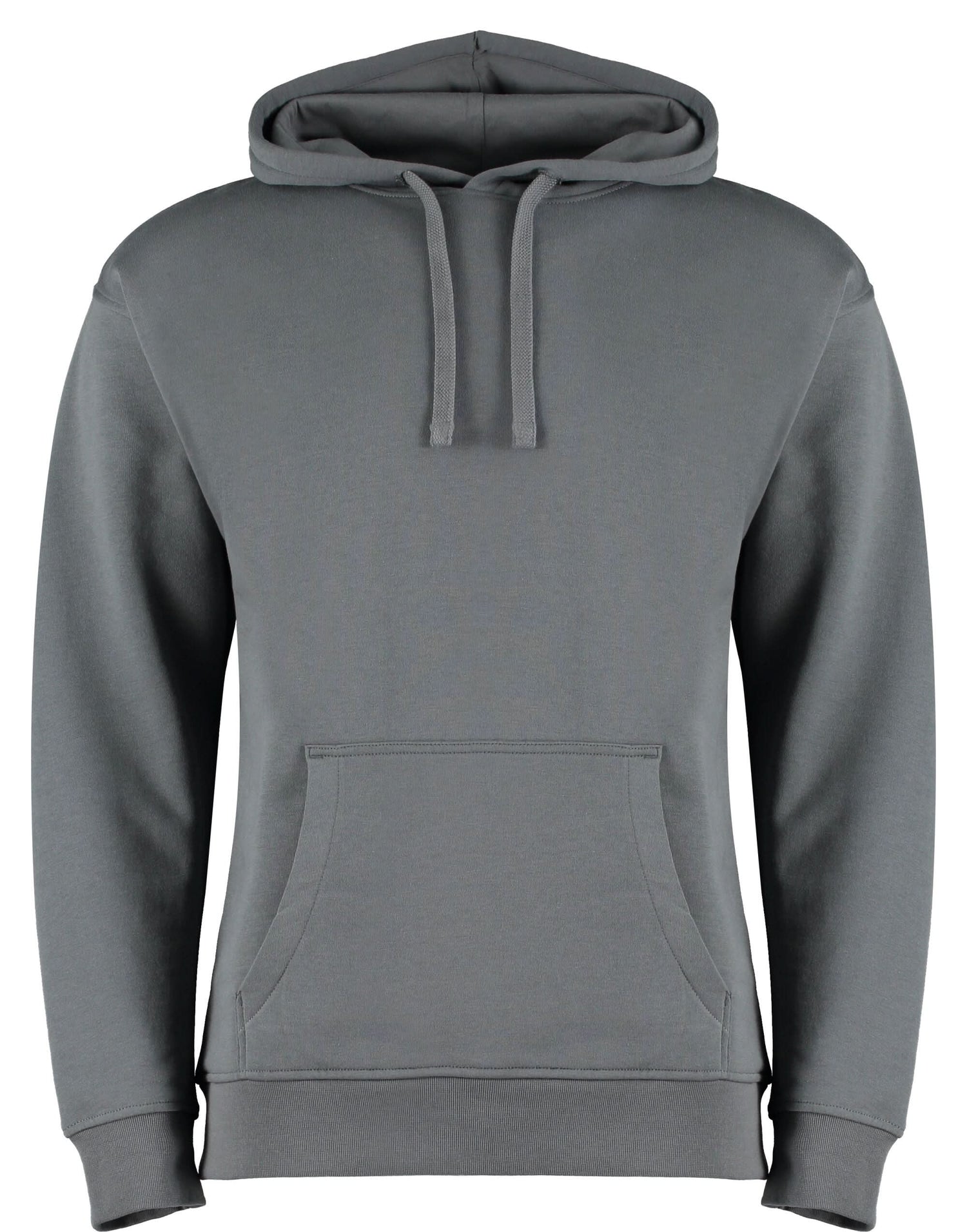 Kustom Kit Men’s Regular Fit Hoodie KK333 - Dark Grey - Customisable Sweatshirts And Hoodies