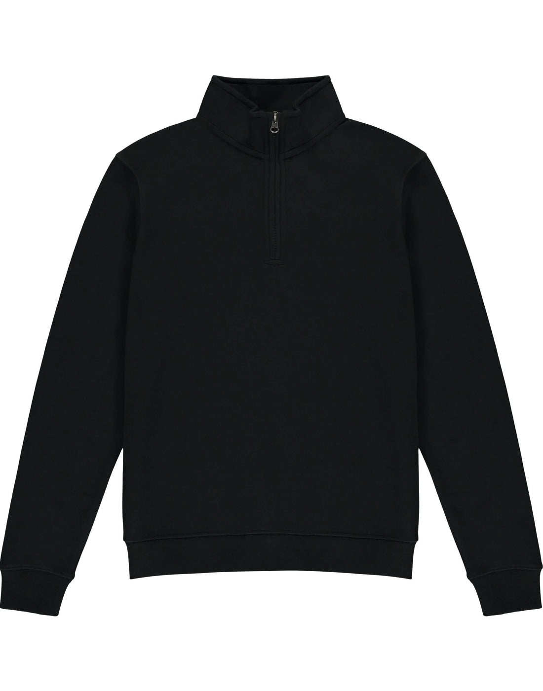Kustom Kit Men’s Regular Fit ¼ Zip Sweatshirt KK335 - Black - Customisable Sweatshirts And Hoodies