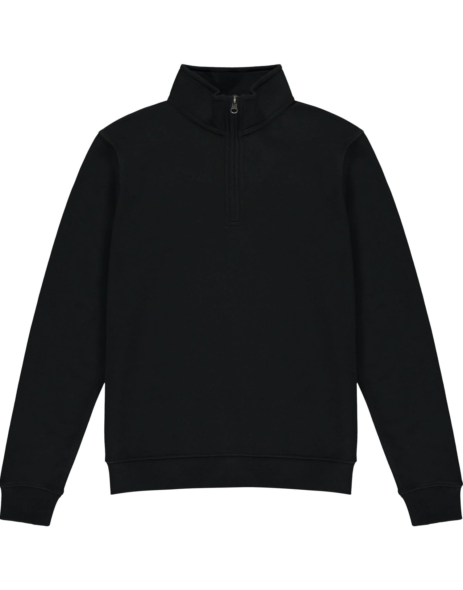 Kustom Kit Men’s Regular Fit ¼ Zip Sweatshirt KK335 - Black - Customisable Sweatshirts And Hoodies
