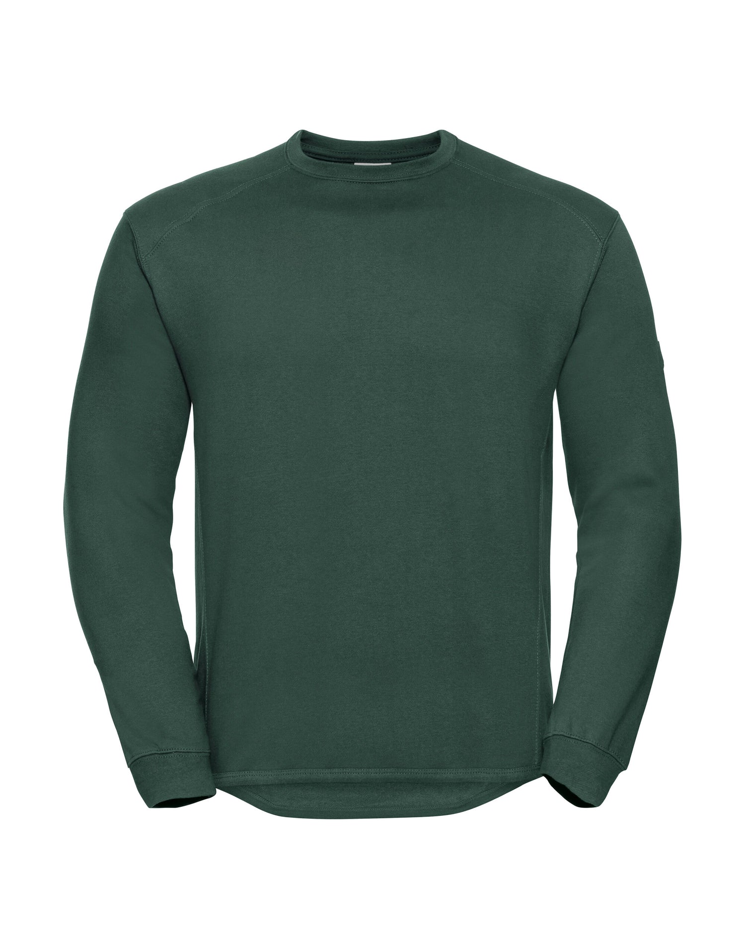 Russell Collection Russell Heavy Duty Workwear Sweatshirt 013M - Bottle Green - Customisable Sweatshirts