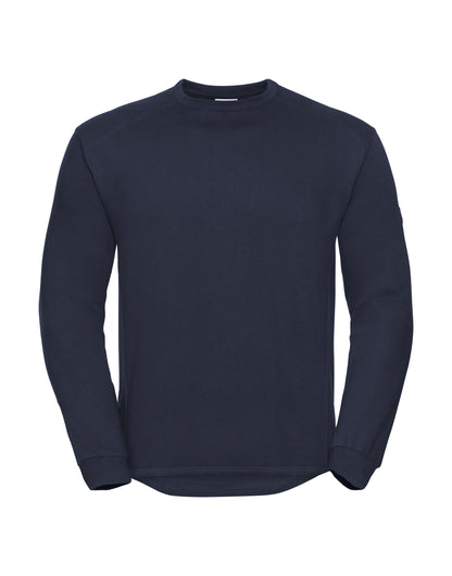 Russell Collection Russell Heavy Duty Workwear Sweatshirt 013M - French Navy - Customisable Sweatshirts
