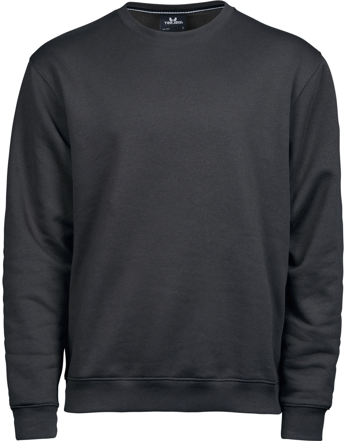 Tee Jays Mens Heavy Sweatshirt TJ5429 - Dark Grey - Customisable Sweatshirts