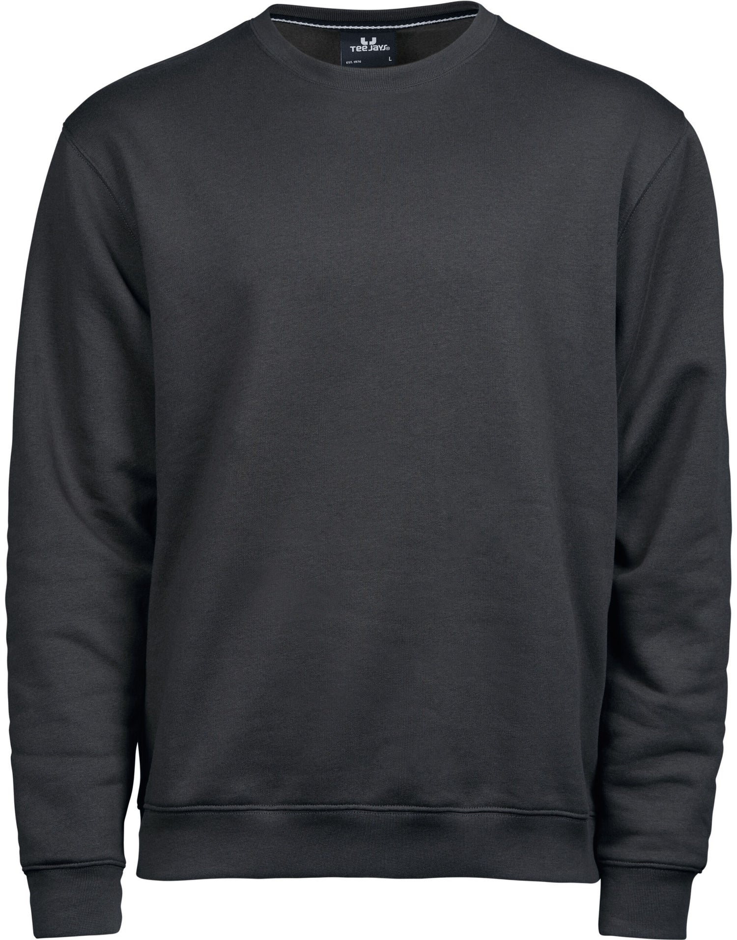 Tee Jays Mens Heavy Sweatshirt TJ5429 - Dark Grey - Customisable Sweatshirts