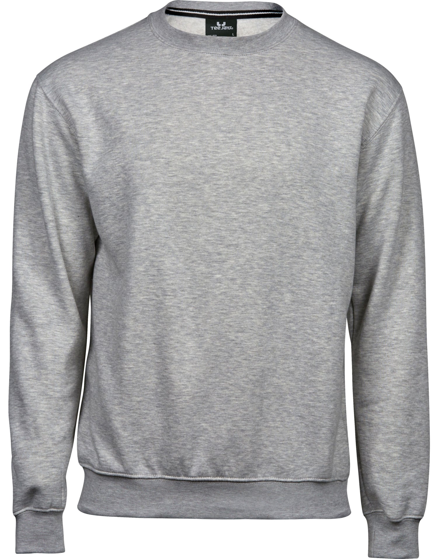 Tee Jays Mens Heavy Sweatshirt TJ5429 - Heather Grey - Customisable Sweatshirts