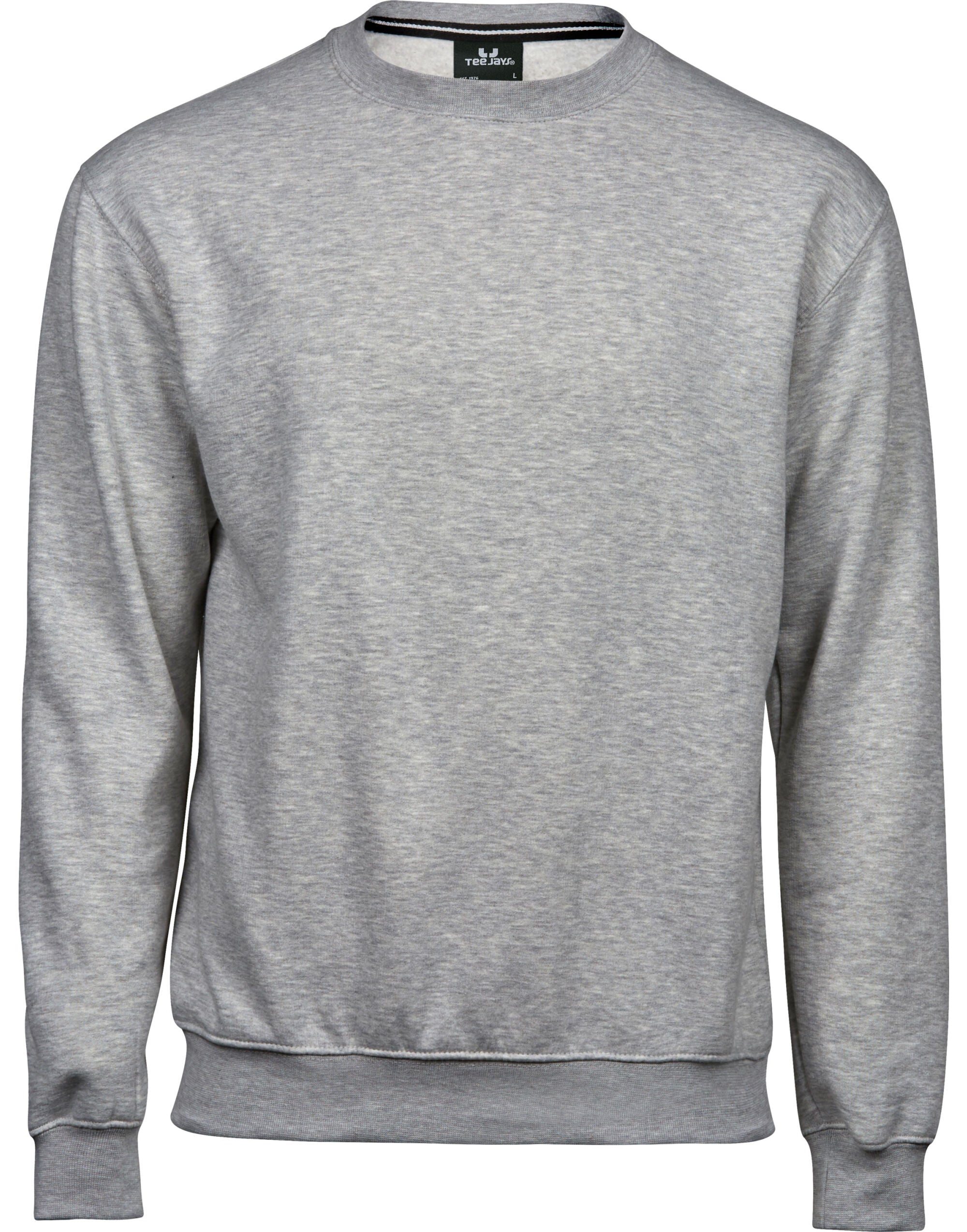 Tee Jays Mens Heavy Sweatshirt TJ5429 - Heather Grey - Customisable Sweatshirts