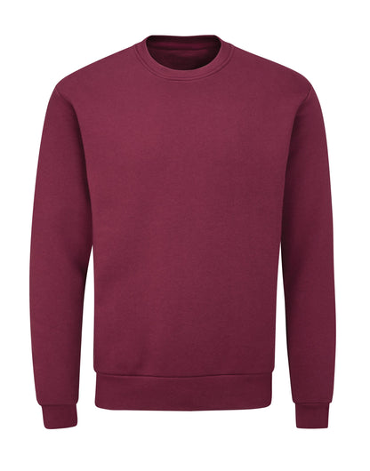 Mantis Essential Organic Sweatshirt M05 - Burgundy - Customisable Sweatshirts