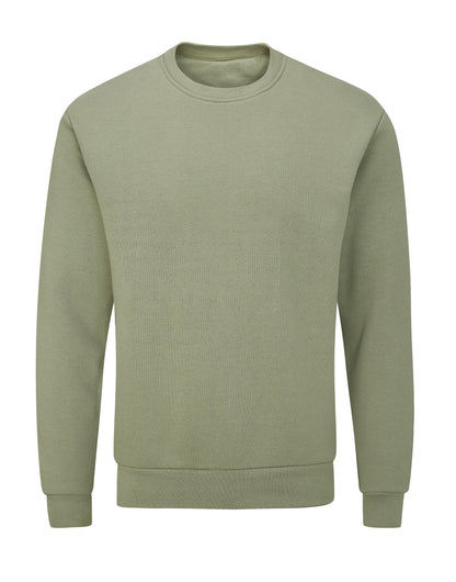 Mantis Essential Organic Sweatshirt M05 - Soft Olive - Customisable Sweatshirts