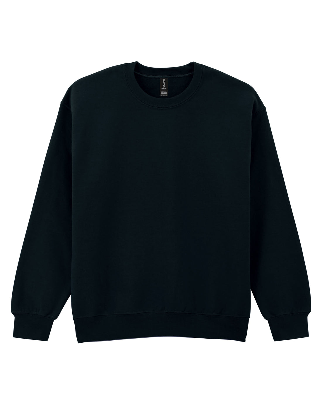 Gildan DryBlend Adult Crew Sweatshirt 12000 - Black - Customisable Sweatshirts
