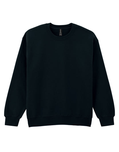 Gildan DryBlend Adult Crew Sweatshirt 12000 - Black - Customisable Sweatshirts