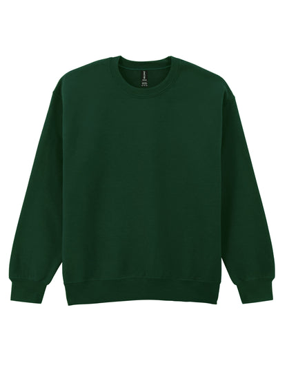 Gildan DryBlend Adult Crew Sweatshirt 12000 - Forest Green - Customisable Sweatshirts
