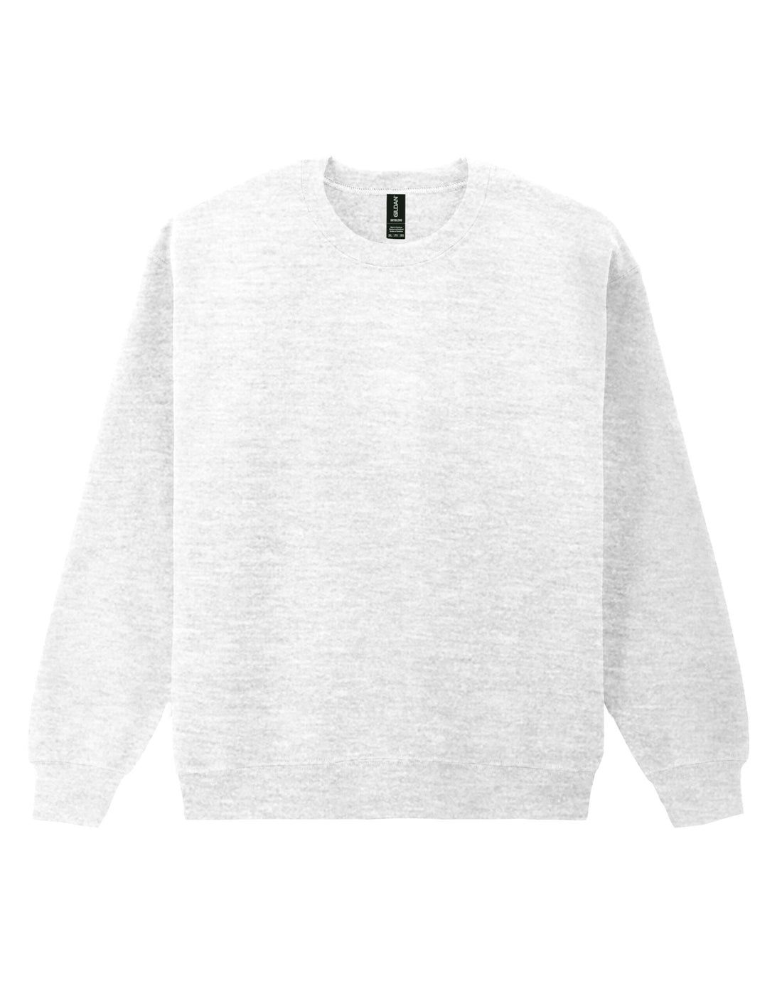 Gildan DryBlend Adult Crew Sweatshirt 12000 - Ash Grey - Customisable Sweatshirts