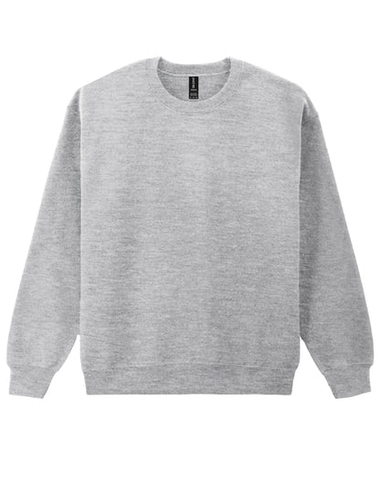 Gildan DryBlend Adult Crew Sweatshirt 12000 - Sport Grey - Customisable Sweatshirts