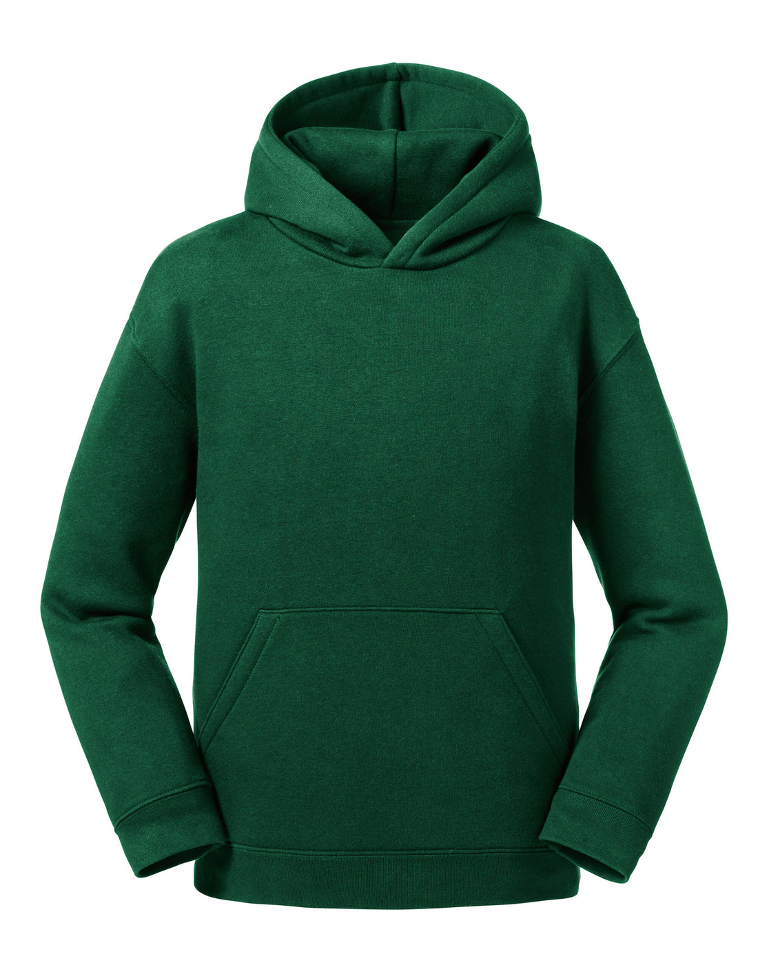 Russell Collection Russell Kids Authentic Hooded Sweat R265B - Bottle Green - Customisable Sweatshirts