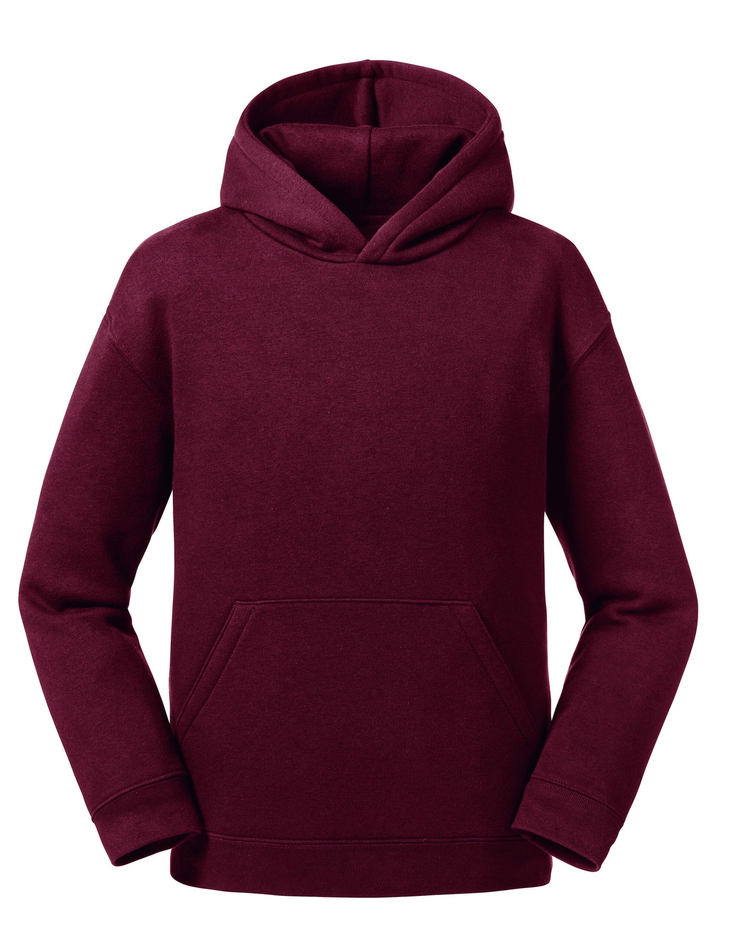 Russell Collection Russell Kids Authentic Hooded Sweat R265B - Burgundy - Customisable Sweatshirts