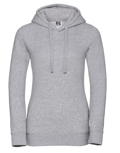 Russell Collection Russell Ladies Authentic Hooded Sweat 265F - Light Oxford - Customisable Sweatshirts
