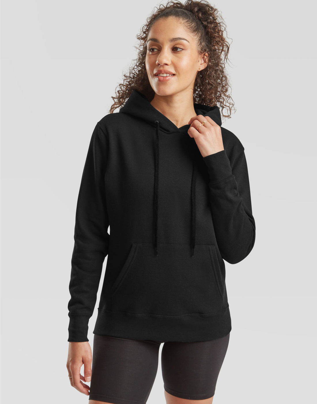Fruit Of The Loom FOTL Ladies Classic Hooded Sweat 62038 - - Customisable Sweatshirts