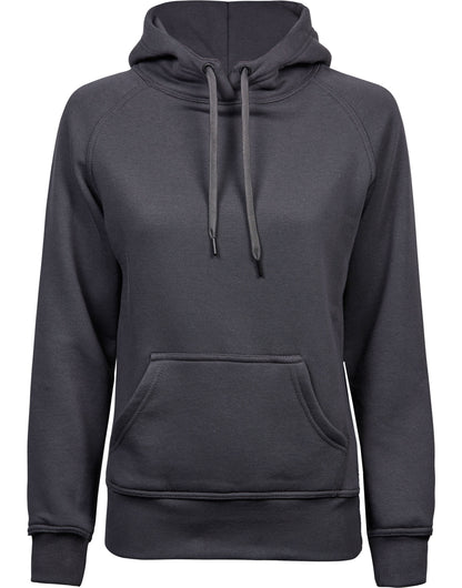Tee Jays Ladies Hooded Sweatshirt TJ5431 - Dark Grey - Customisable Sweatshirts