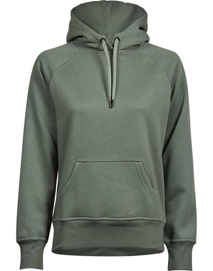 Tee Jays Ladies Hooded Sweatshirt TJ5431 - Leaf Green - Customisable Sweatshirts